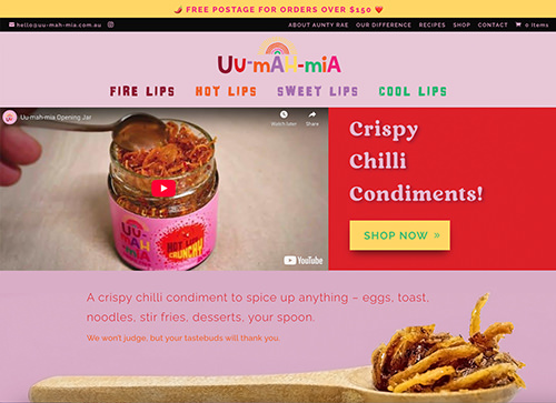 Website-Uu-mah-mia-Home-page